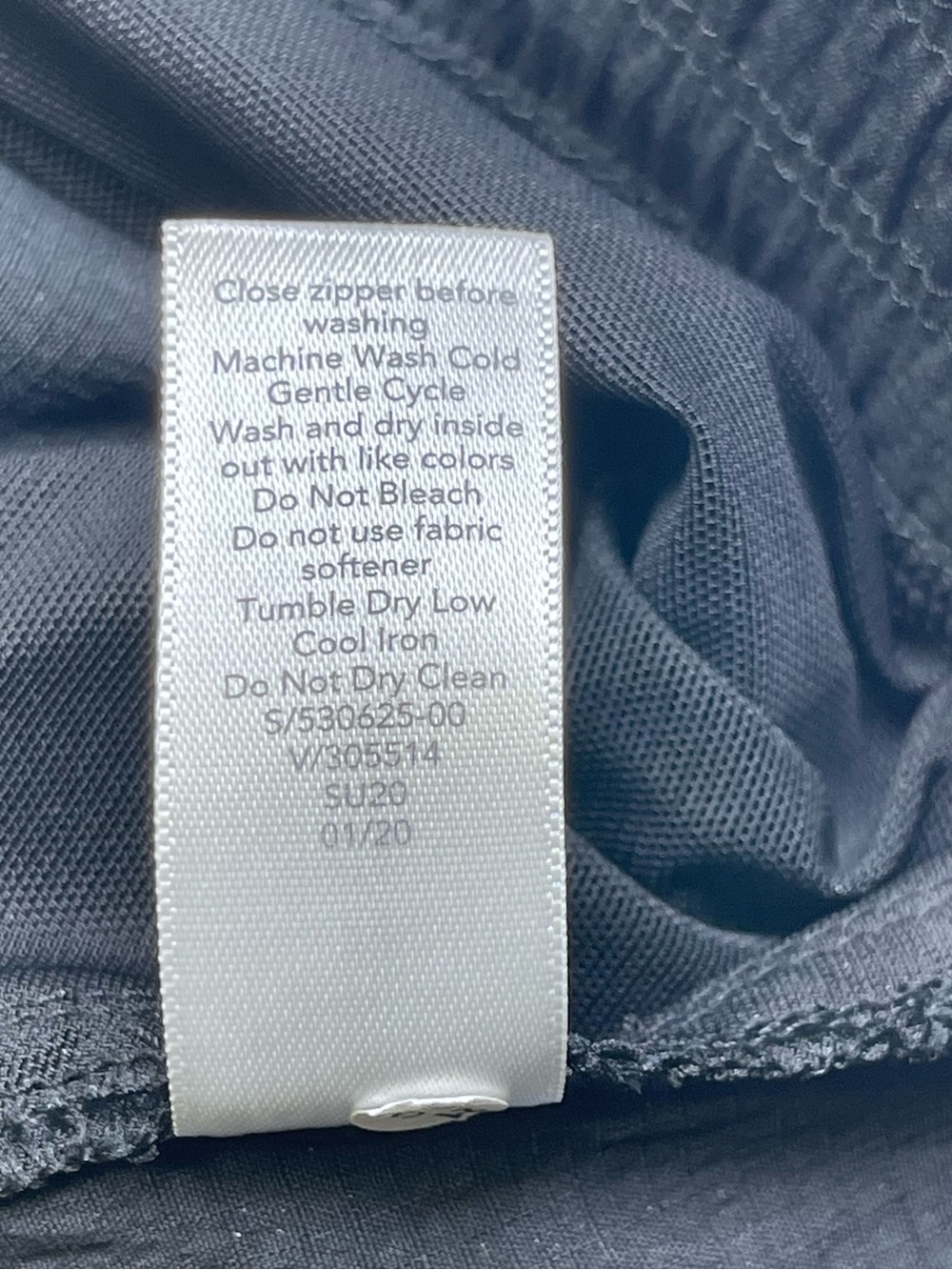 Athleta Trekkie Pant Size 8 Black Drawstring Cargo Joggers Hiking Travel Stretch - Picture 5 of 9